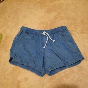 Blue shorts